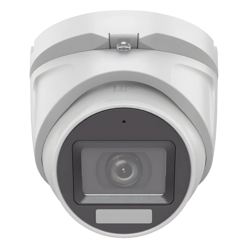 [Dual Light + ColorVu] Turret TURBOHD 3K megapixel / 30 mts IR + 20 mts luz blanca/ Lente 2.8 (105° de Visión) / Exterior IP66 / Audio por Coaxitron / TVI-AHD-CVI-CVBS / Metal  / Smart-Hybrid light