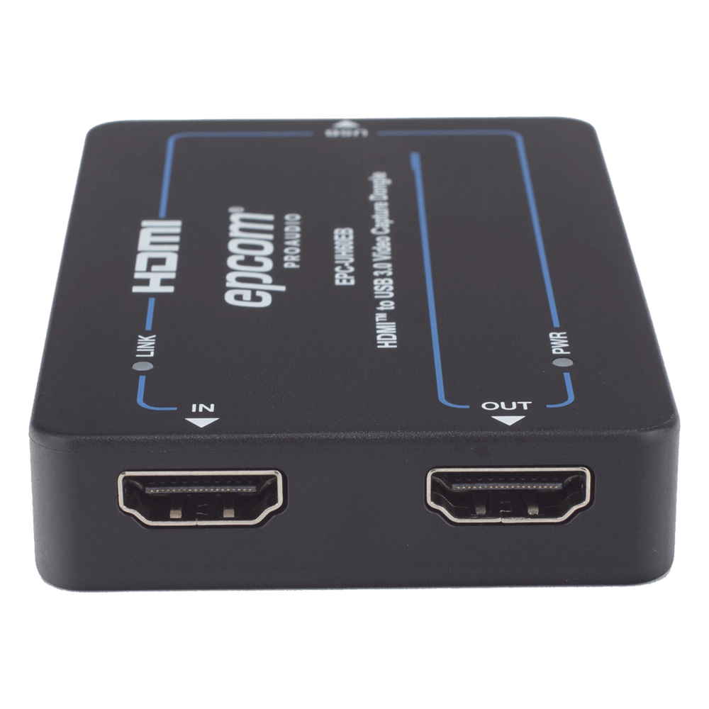 Adaptador de Captura de Video HDMI a USB 3.0 | 4K60 HDMI Entrada | 1080p60 USB Salida | HDCP 2.2 | 18 Gbps Ancho de Banda | Plug and Play | Compatible Windows Linux macOS