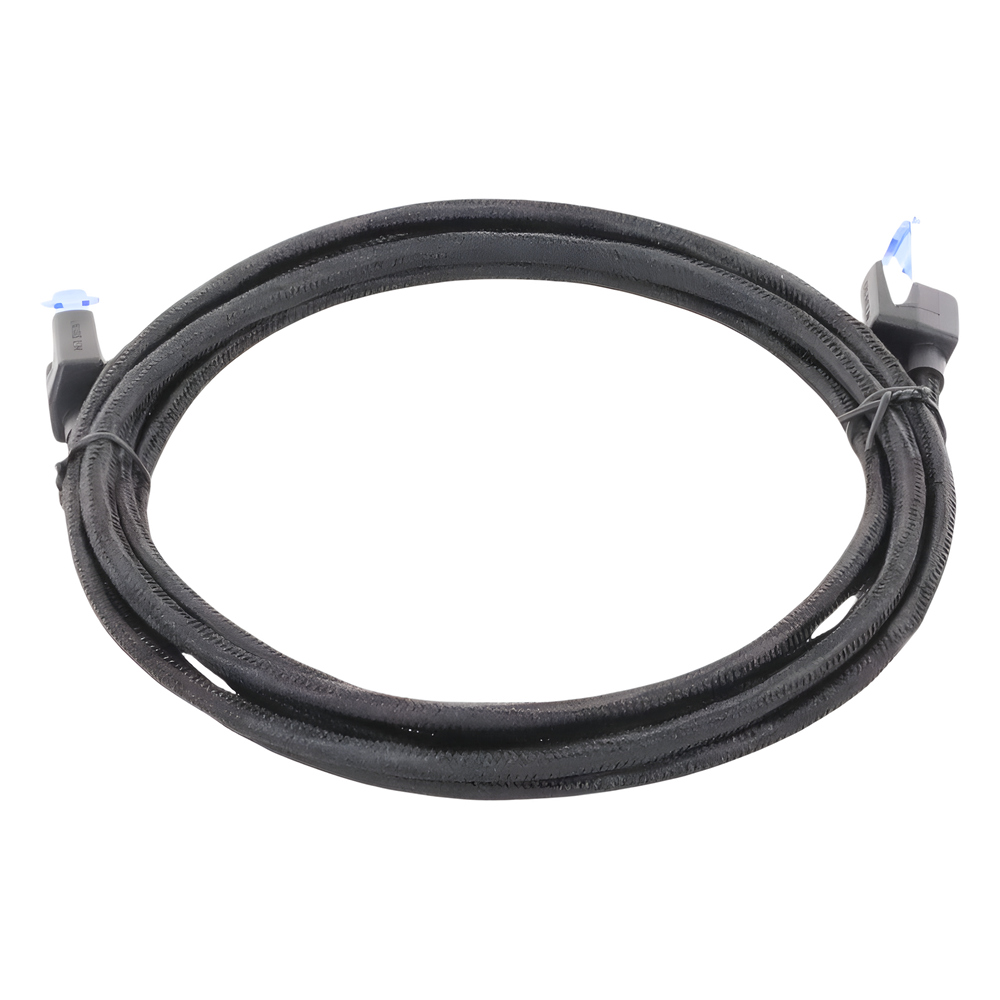 Cable Ethernet Cat8 CLASS F/FTP Redondo con Malla de Nylon 2 Metros (6.56 Pies)