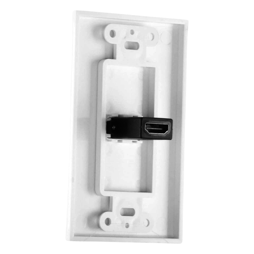 Placa de Pared 1 Puerto HDMI Hembra a Hembra