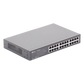 Switch no administrable de 24 puertos 10/100 Mbps para escritorio/rack