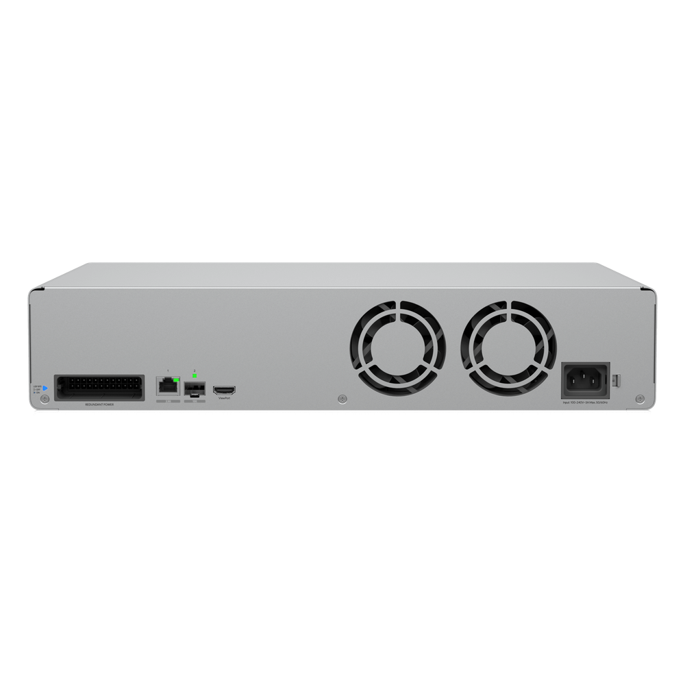 UNVR G2 Pro UniFi Protect 2U con 8 Bahías para Discos Duros, Soporte para hasta 100 Cámaras HD, 70 Cámaras 2K o 50 Cámaras 4K, Puerto 10G SFP+ y 2.5GbE, Análisis Edge-AI Integrado