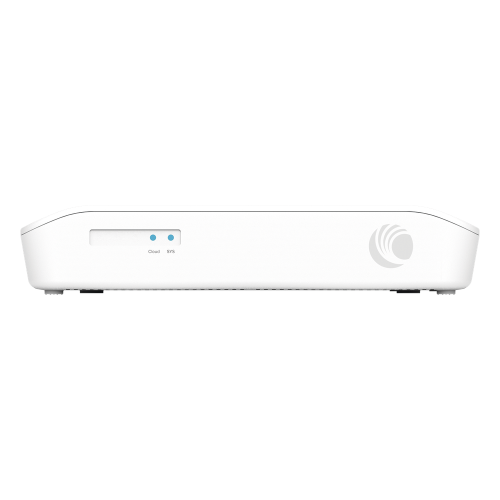Firewall SD-WAN para PYME NSE3000 / 2 puertos WAN Gigabit + 2 SFP Combo / 4 puertos LAN Gigabit / IDS-IPS y Bloqueo de Aplicaciones / Gestión Cloud cnMaestro / Hasta 1,000 Dispositivos