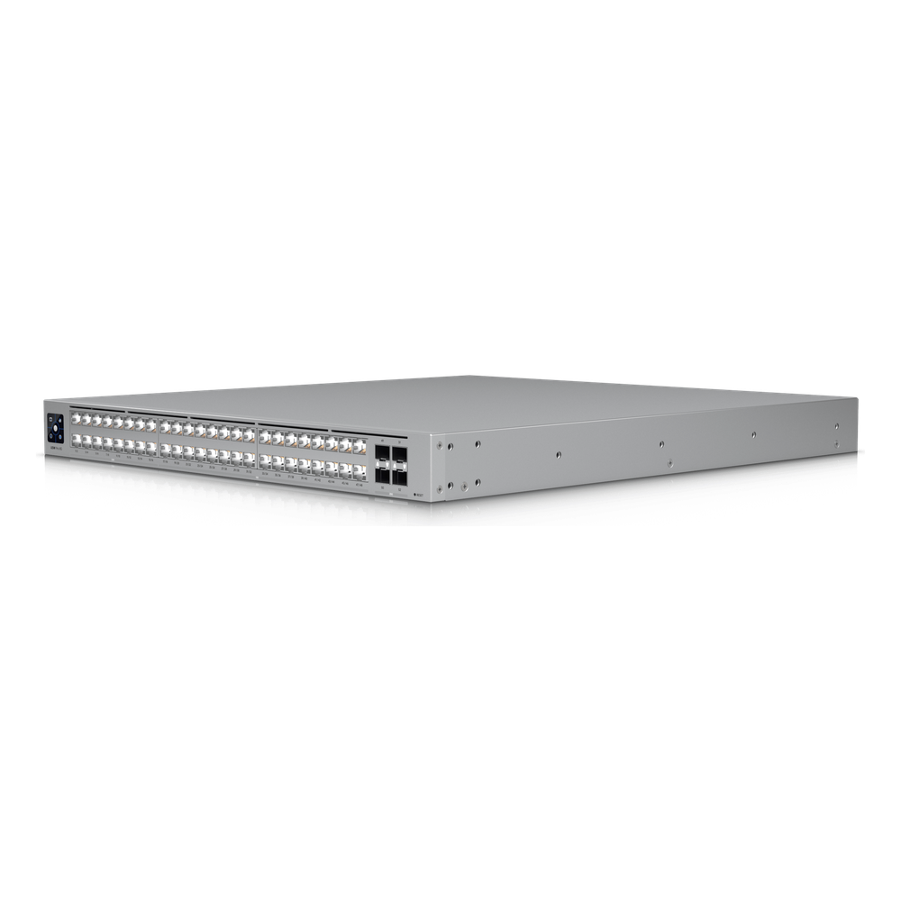 UniFi Switch USW-Pro-XG-48 / Capa 3 / 48 puertos (32 × 10 GbE, 16 × 2,5 GbE) + 4 puertos SFP28 25 G