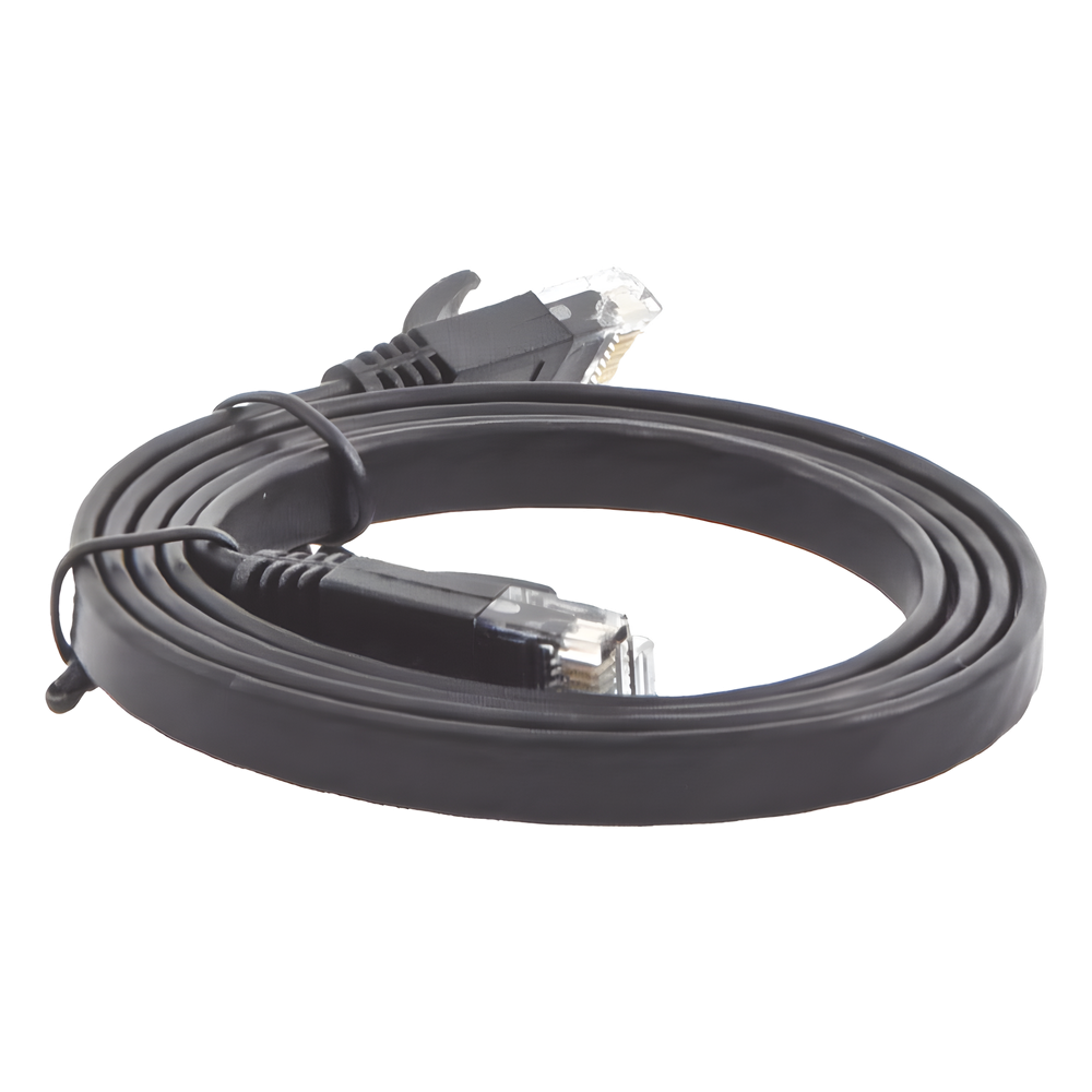 Cat6 de Red Ethernet Plano 1 Metro (3.28 Pies)