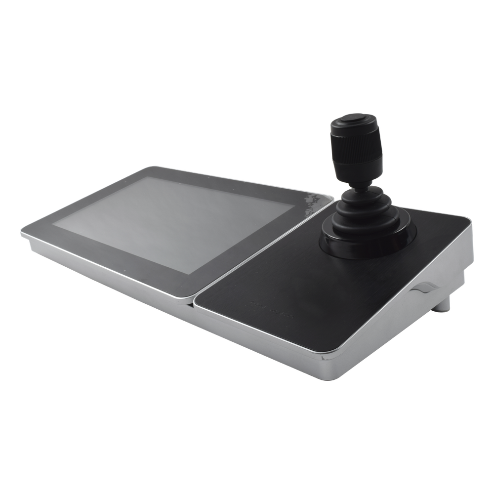 Controlador IP (Joystick) con Pantalla Táctil de 10.1" / S.O. Android ver. 4.4 / Compatible con cámaras IP, Domos IP / PTZ IP / DVRs y NVRs epcom, HiLook y HIKVISION