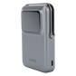 Power Bank Serie UNO Inalambrico | 10000mAh | 7.5W/20W  |  Con Emojis de Estado | Carga Rápida USB-C Bidireccional  | Pantalla TFT  Inteligente | Con Holder | Color Grey.