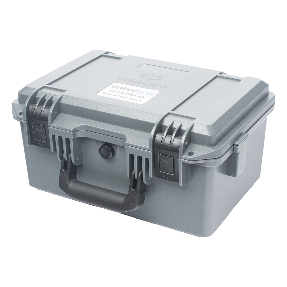 Fusionadora de Fibra Óptica Multimodo y Monomodo / Alineación por Núcleo / 6 Motores para Mejor Precisión en el Empalme / Capacitación Remota Gratuita