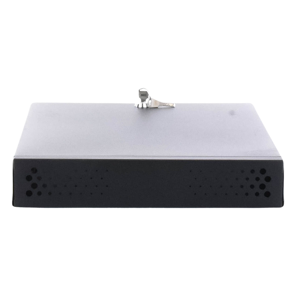 Gabinete Metálico de Seguridad para DVR/NVR, Ancho 396 mm x 78 mm de Alto x