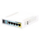 (hAP Lite) 4 Puertos Fast Ethernet y  Wi-Fi 2.4 GHz 802.11 b/g/n