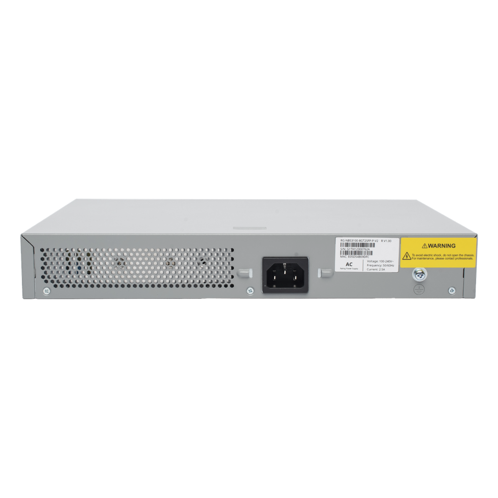 Switch Administrable PoE Capa 2 con 8 puertos Gigabit PoE 802.3af/at + 2 SFP para fibra 1Gb, gestión gratuita desde la nube, 125w