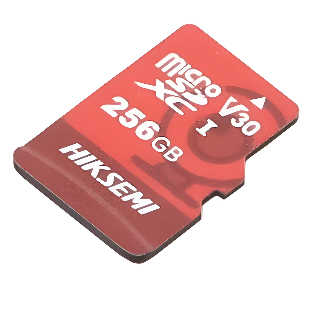 MicroSD HIKSEMI NEO Plus / 256 GB / 95 MB/s Lectura / 55 MB/s Escritura / Clase 10 U3 / TLC NAND / Especializada Para Videovigilancia 24/7
