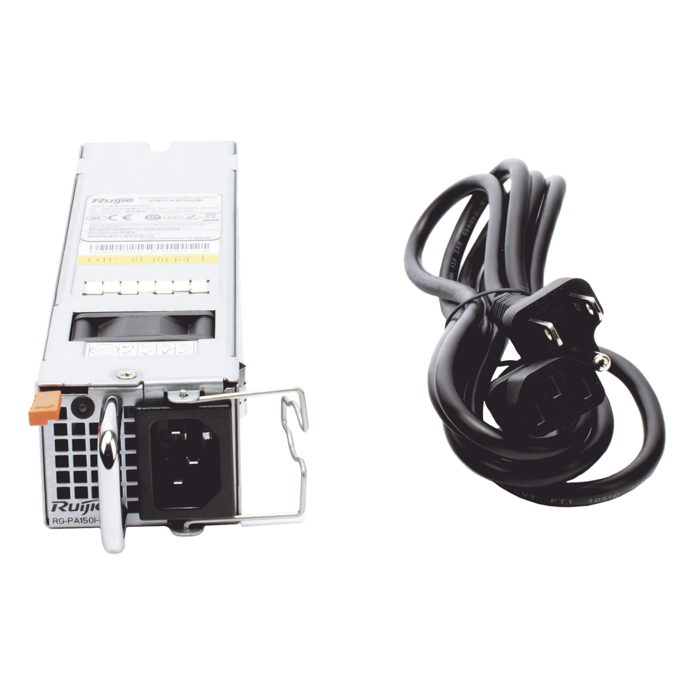 Fuente de Energía Modular, proporciona hasta 150 Watts para Switches Empresariales Ruijie Networks