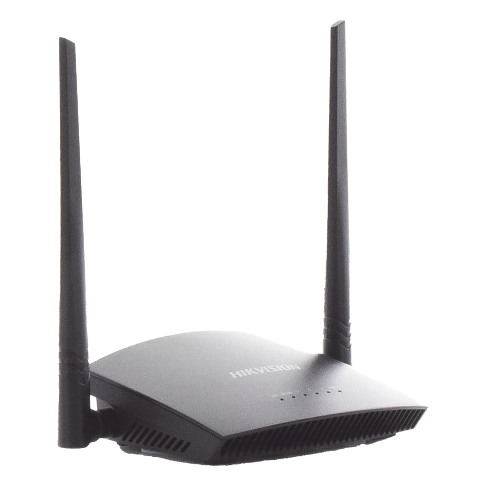 Router Inalámbrico WISP en Banda 2.4 GHz / Hasta 300 Mbps / 4 Puertos 10/100 Mbps /  2 Antenas Omnidireccional de 5 dBi / Interior