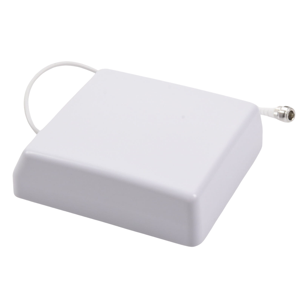 Antena Tipo Panel Multibanda 617-960 MHz/ 1710-2700 MHz. Para interior. Especial para amplificadores y dispositivos celulares Multi-tecnología.