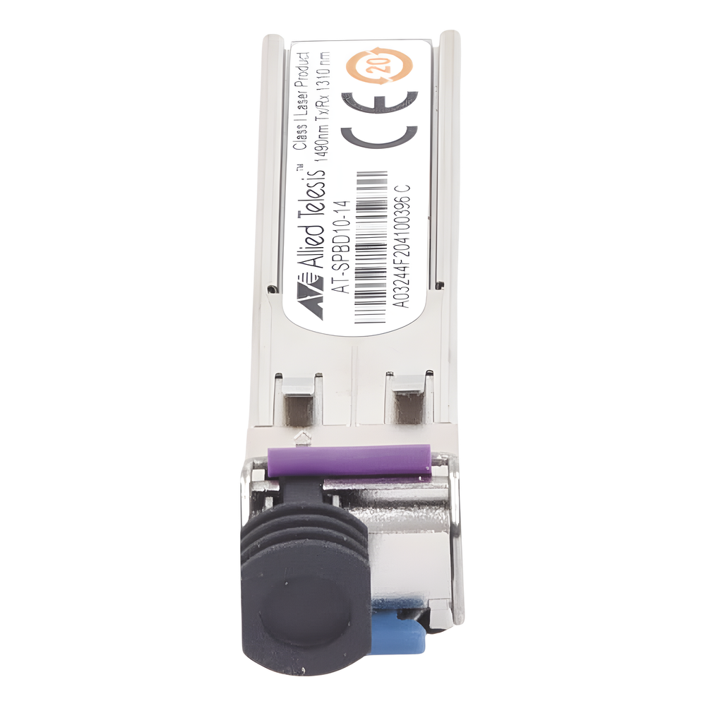 Transceptor SFP/LC, 10 km, Bi-Direcional, GbE, SMF, 1490Tx/1310Rx (Requiere el AT-SPBD10-13)