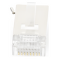 Conector RJ45 para Cable FTP/STP Categoría 5E - Blindado con Pin a Tierra