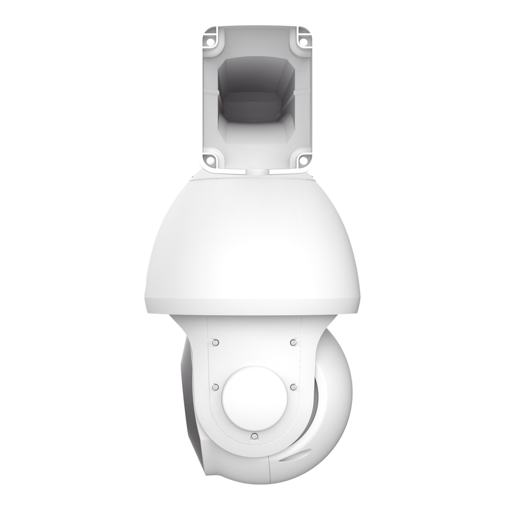 Cámara de Red Tipo Domo AI Zoom Óptico 42X / 4K HD 30fps / 140dB Super WDR / Control PTZ Inteligente / IR 300m / IP66 IK10