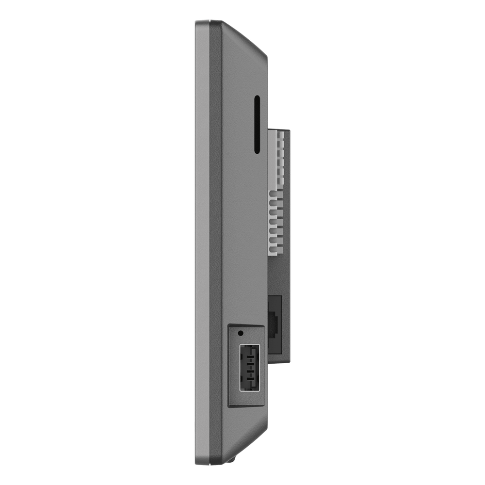 Estación de Intercomunicación SIP con Wi-Fi 6, Bluetooth y Control Total para Agendamiento de Salas y Edificios Inteligentes (Color Negro)