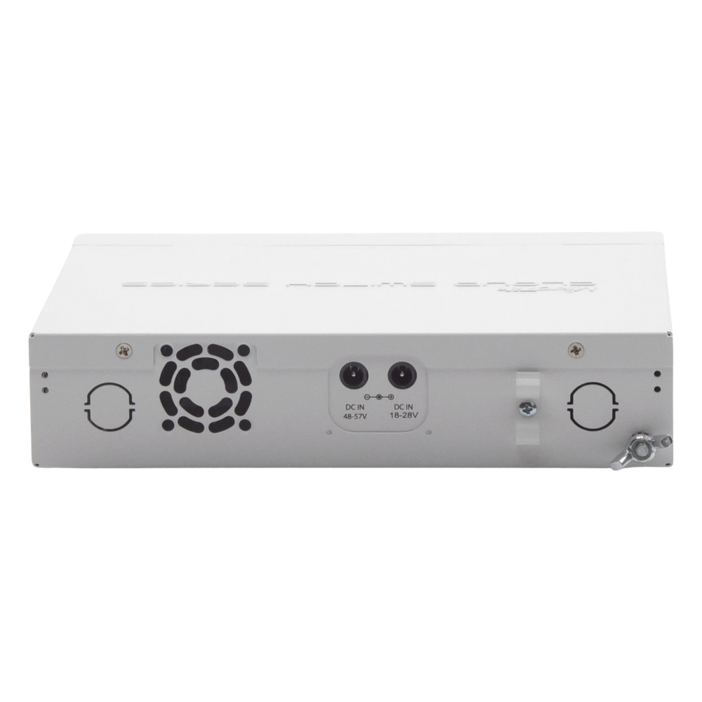 Cloud Router Switch Administrable L3, 8 puertos 10/100/1000 Mbps c/PoE Pasivo ó 802.3af/at, 4 Puertos SFP