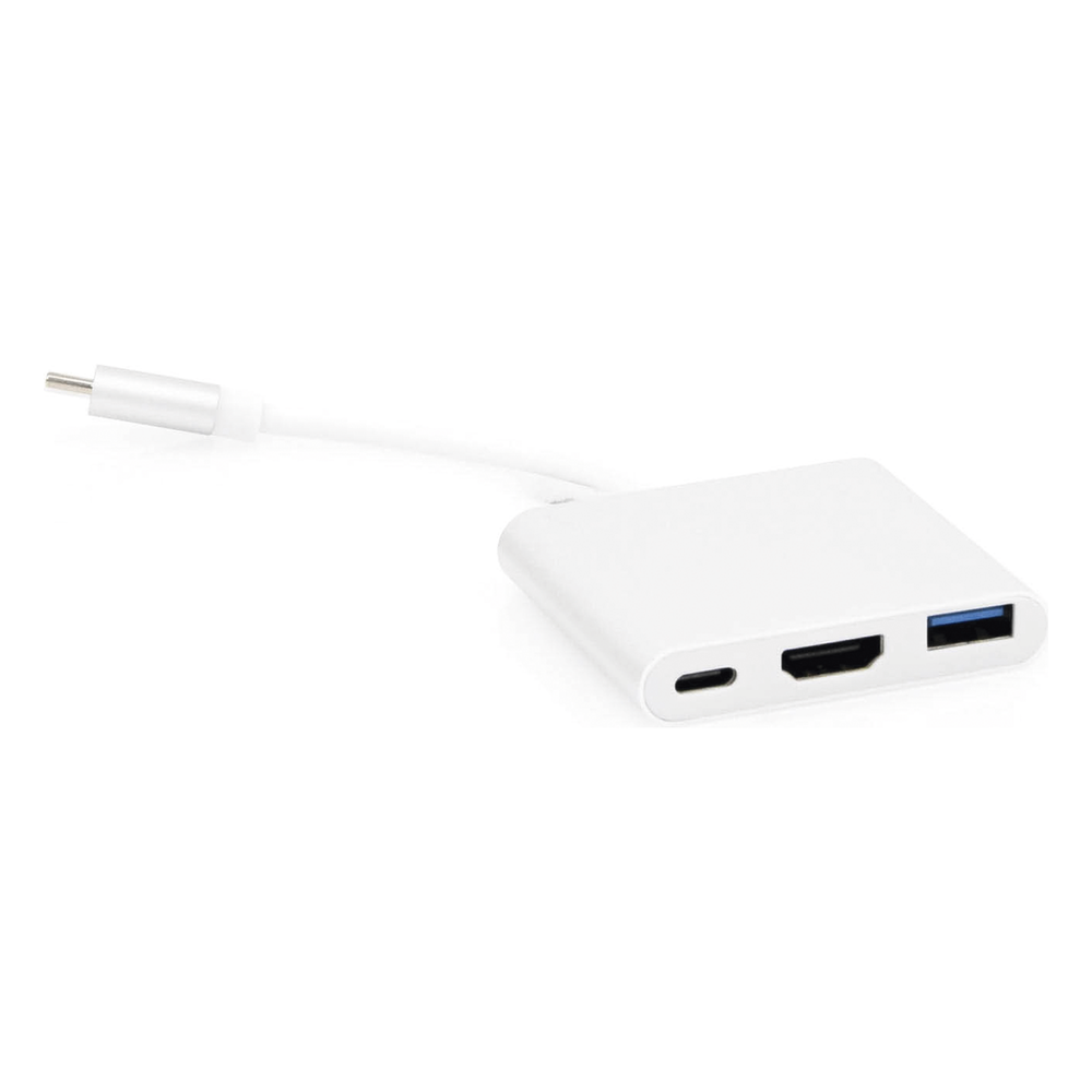 Adaptador Multipuerto USB-C 3.1 A HDMI 4K / USB 3.0 / USB – C /  Alta Velocidad de Transmisión de Datos / Admite Carga Rápida (PD) en el Puerto USB – C