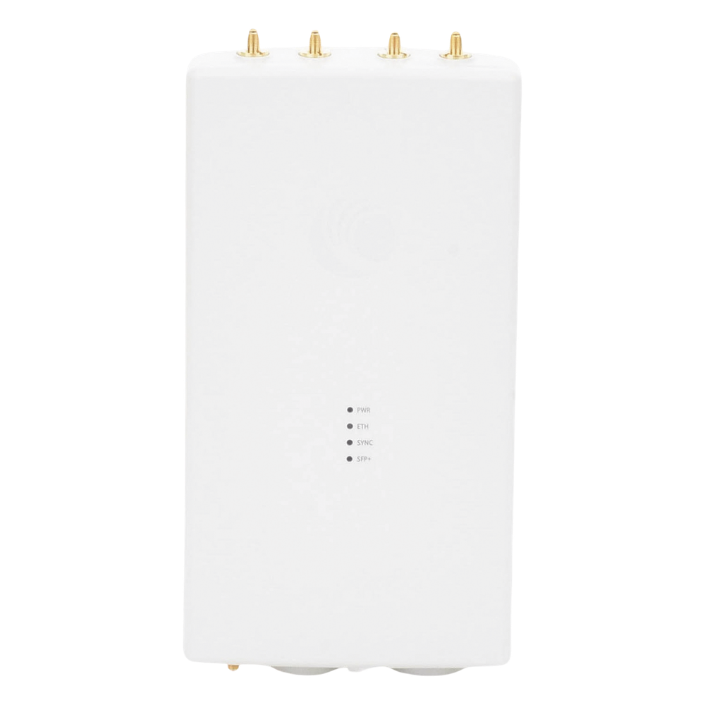 4 Gbps agregados / Estación base ePMP4600 / Wi-Fi 6e (802.11ax) / 5725 - 7125 MHz / hasta 120 suscriptores / sincronización GPS / Ideal para soluciones PTMP / C060940A121C. Velocidad Fibra -óptica /