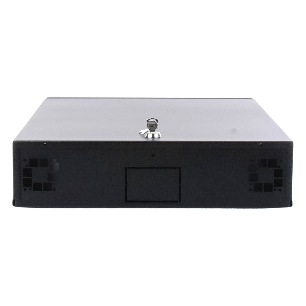 Gabinete Metálico para DVR/NVR. Tamaño Max. de DVR/NVR: 445 x 88 x 400mm (An.xAl.xProf.). Compatible con Fuente SLIM.