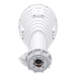 Antena asimétrica de 30° (30°H 20°V) 20.5 dBi tipo cuerno 5180-6000 MHz altamente eficiente, sin cables, sin perdidas, sin lóbulos listas para TwistPort
