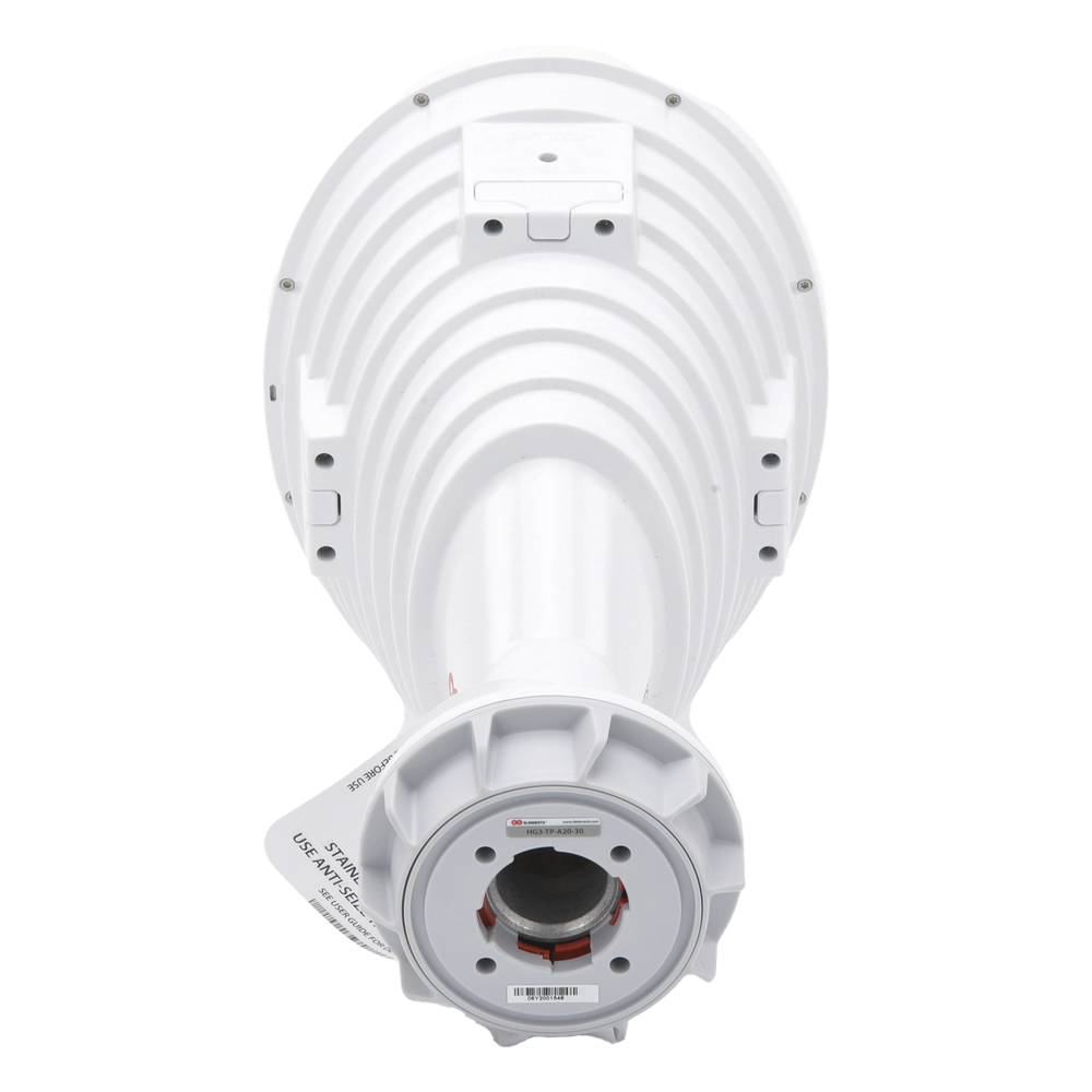 Antena asimétrica de 30° (30°H 20°V) 20.5 dBi tipo cuerno 5180-6000 MHz altamente eficiente, sin cables, sin perdidas, sin lóbulos listas para TwistPort