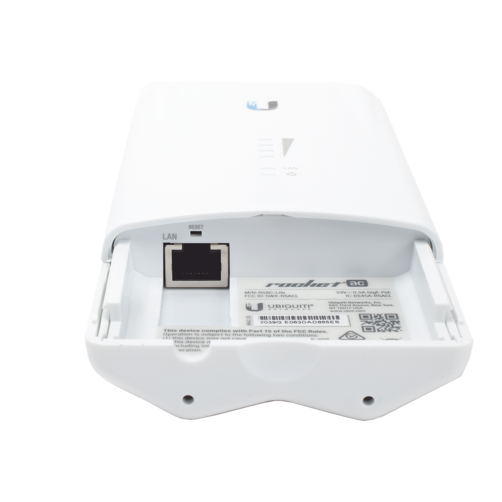 Radio Estación Base airMAX AC Lite hasta 500 Mbps, 5 GHz (5150 - 5875 MHz)