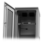 Gabinete de Piso para Exterior con Ventiladores y Termostato con Rack de 19" de 16 U + Espacio para Baterías, Se envía el Gabinete Armado.