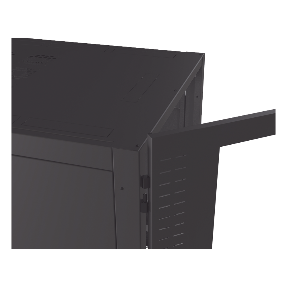 Gabinete para Telecomunicaciones Rack Estándar de 19", 42UR, 800 mm Ancho x 1000 mm Profundidad. Fabricado en Acero, Se envía el Gabinete Armado.