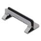 Soporte Vertical para Laptop / Adecuado para escritorio / Anchura Ajustable (12-26mm) / Amplia compatibilidad / Anti-Arañazos / Anti-Deslizante /Ajustable Mediante Tornillos / Color Plata / Aluminio + Silicona