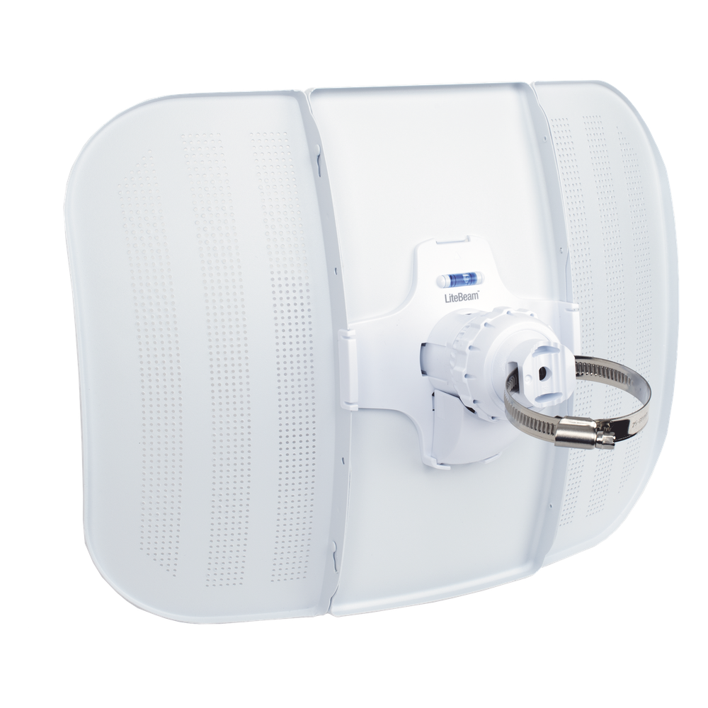 LiteBeam airMAX M5 CPE hasta 100 Mbps, 5 GHz (5150 - 5875 MHz) con antena integrada de 23 dBi