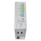 Switch Industrial PoE+ hasta 180 watts , Ideal para temperaturas Extremas y protección contra descargas, 1 puerto PoE++ 60W y 3 puertos PoE+ 30W, 2 SFP Uplink