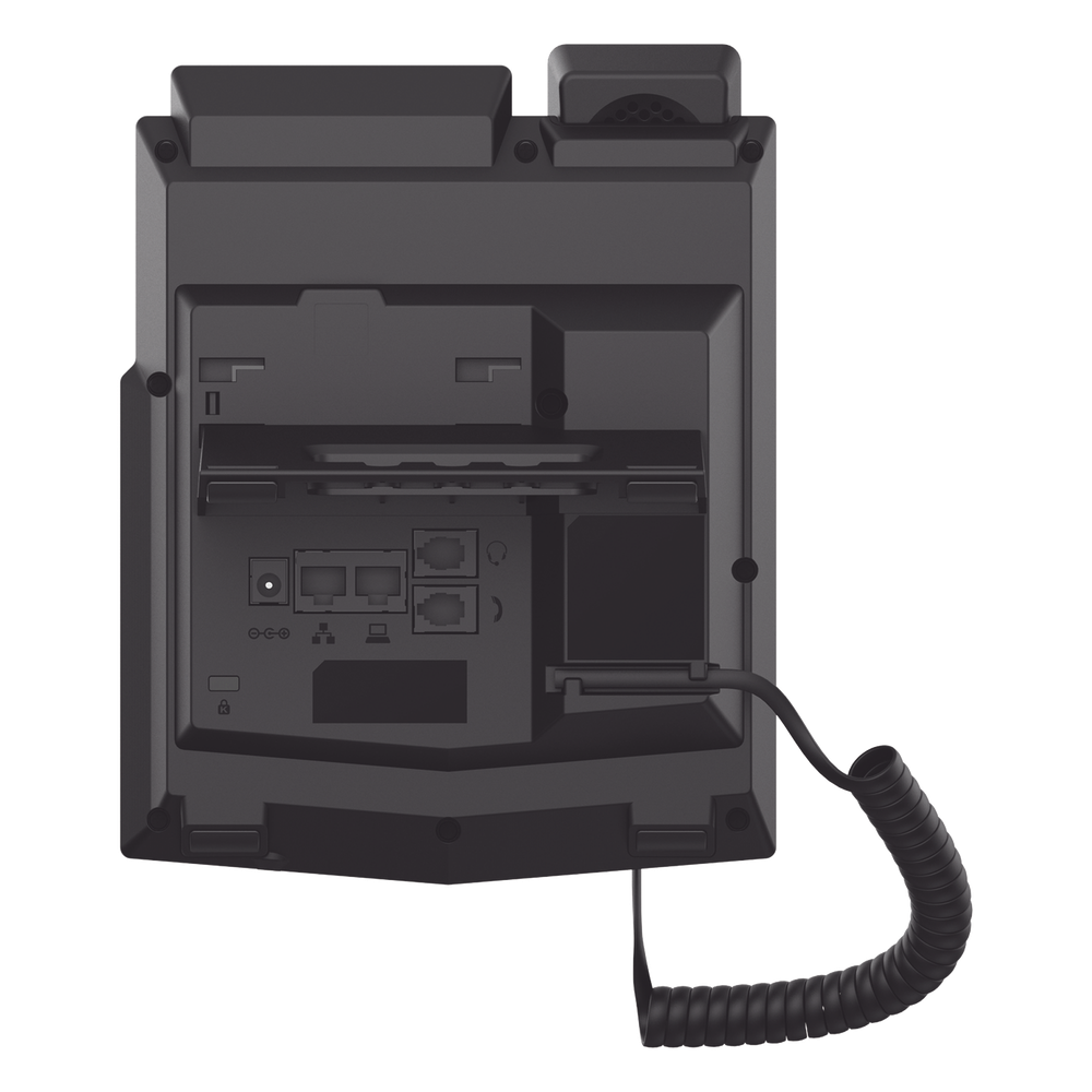 Teléfono IP / 6 Líneas SIP / Pantalla LCD a Color 2.8" / Audio HD G.722 y Opus / Conferencia 3 Vías / Puertos Gigabit / PoE 802.3af / OpenVPN / IPv6