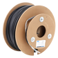 Carrete de Fibra Óptica Monomodo con Conectores LC-LC Duplex, Reforzada con Kevlar, de 150 Metros (492.13 Pies), Para Instalaciones Subterráneas por Tubería