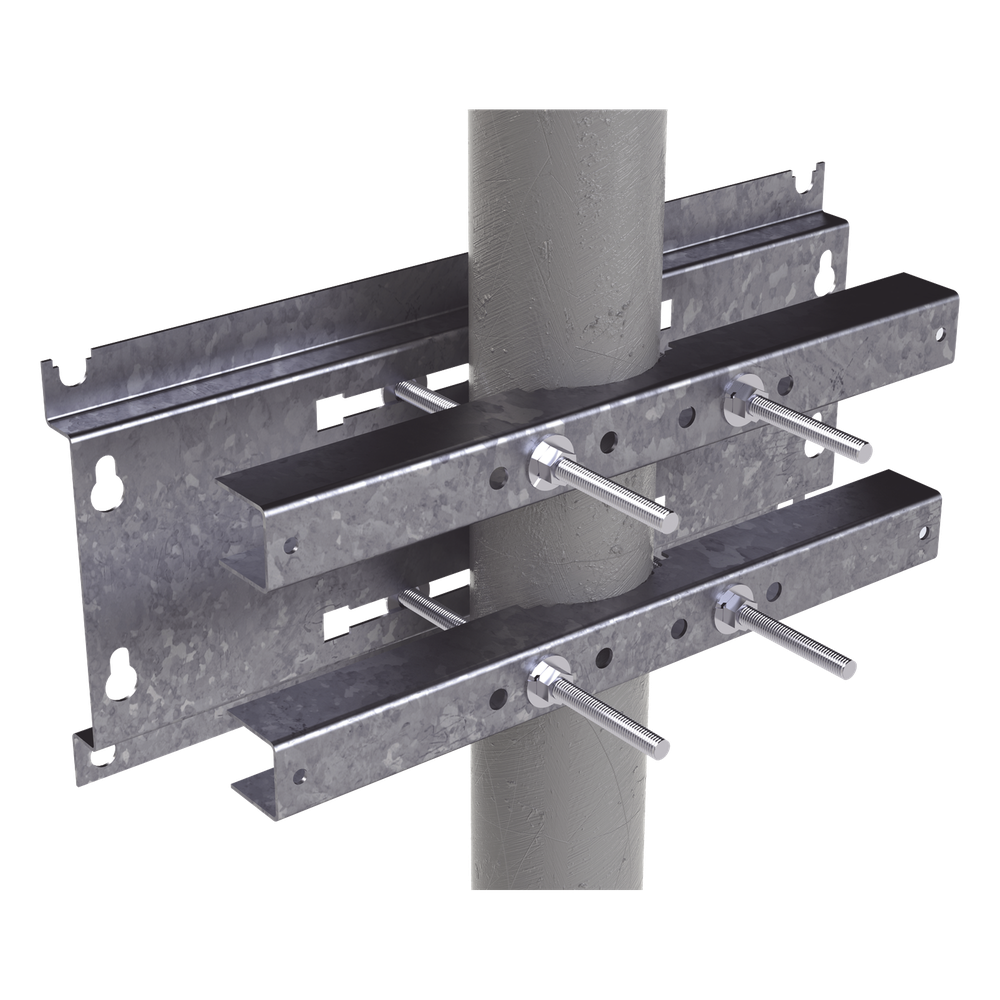 Herraje para Fijación a Pared, Torre o Poste compatible con LP-FORTE-09U-R3.