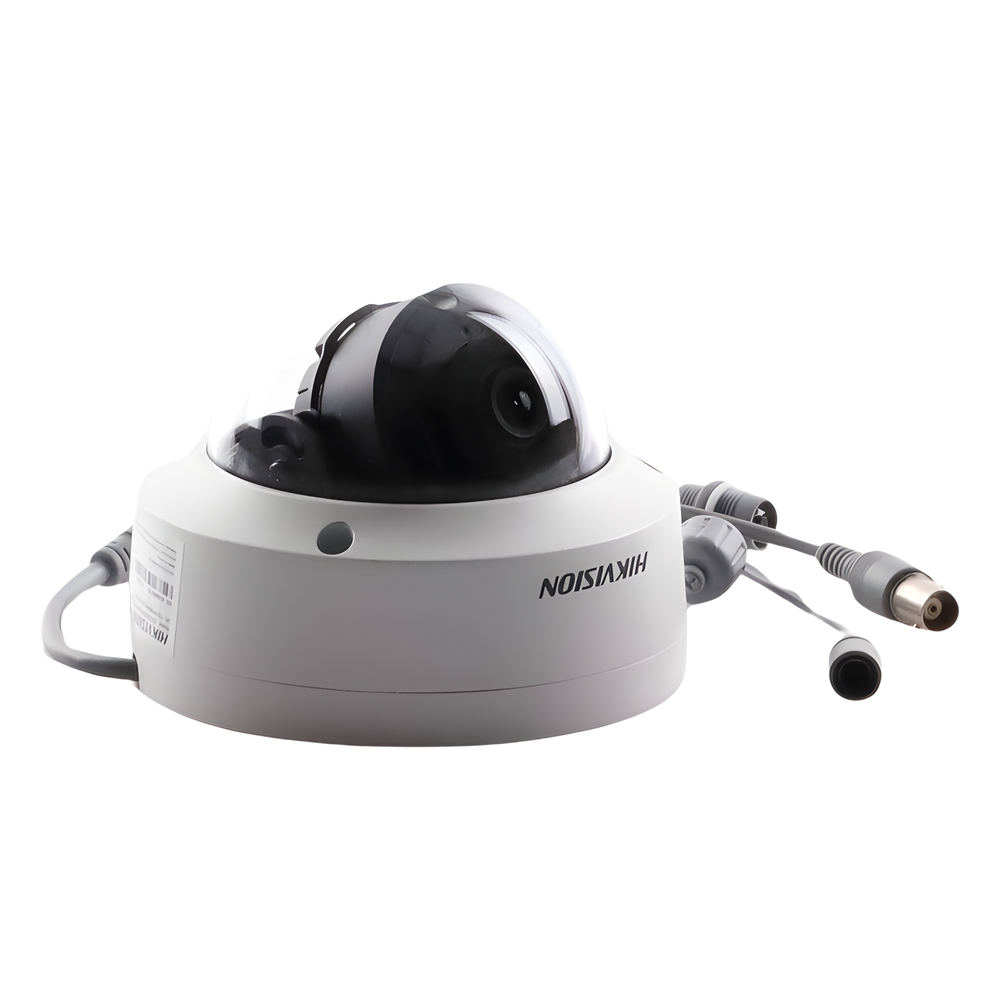 Domo TURBOHD 4K (8 Megapixel) / Gran Angular 102º / Lente 2.8 mm / Exterior IP67 / IK10 / IR EXIR 30 metros / TVI-AHD-CVI-CVBS / dWDR