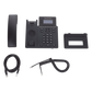 Teléfono IP Grado Operador, 2 líneas SIP con 4 cuentas, PoE, codec Opus, IPV4/IPV6 con gestión en la nube GDMS