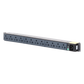 PDU Básico para Distribución de Energía, Enchufe de Entrada NEMA 5-20P, Con 12 Contactos NEMA 5-20R, Instalación Horizontal de 19in, 1UR, 20 Amp, 120 Vca
