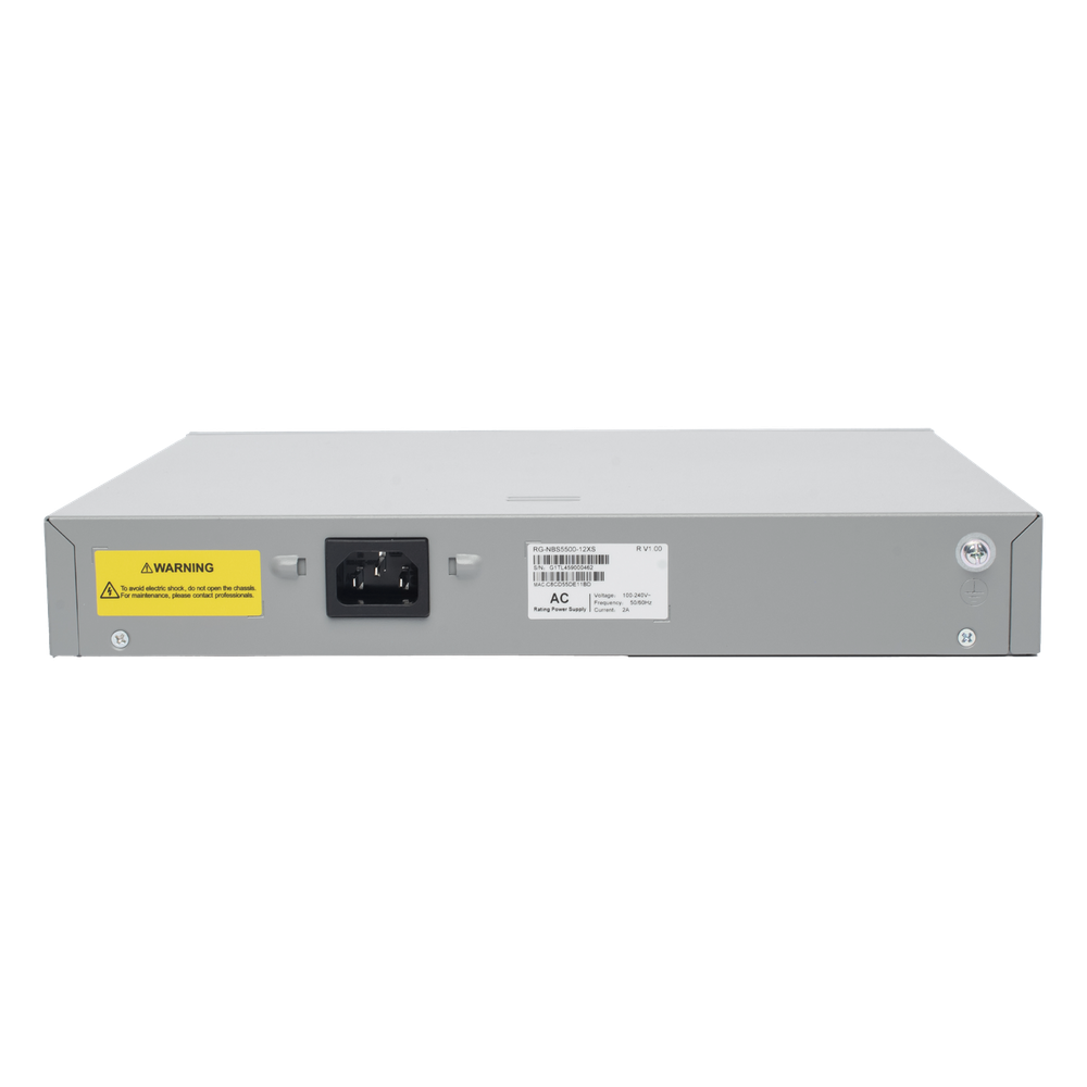 Switch Administrable Full Aggregation Capa 3, 12 Puertos SFP+ 10G y un Puerto MGMT