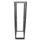 Rack de Cuatro Postes Estándar de 19", Rieles Numerados y Roscados #12-24, Profundidad Máxima de 30 in, 45 Unidades de Rack, Color Negro