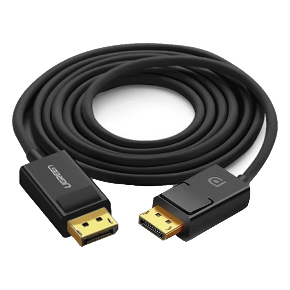 Cable DisplayPort 1.2 Macho a Macho | Longitud 5 Metros (16.40 Pies) | Versión DP1.2 | Soporta 4K@60Hz; 2K@144Hz | Soporta 3D | Color Profundo de 8 y 10 Bits | Blindaje Interno Múltiple | Cobre Estañado 28AWG | Botón de Liberación