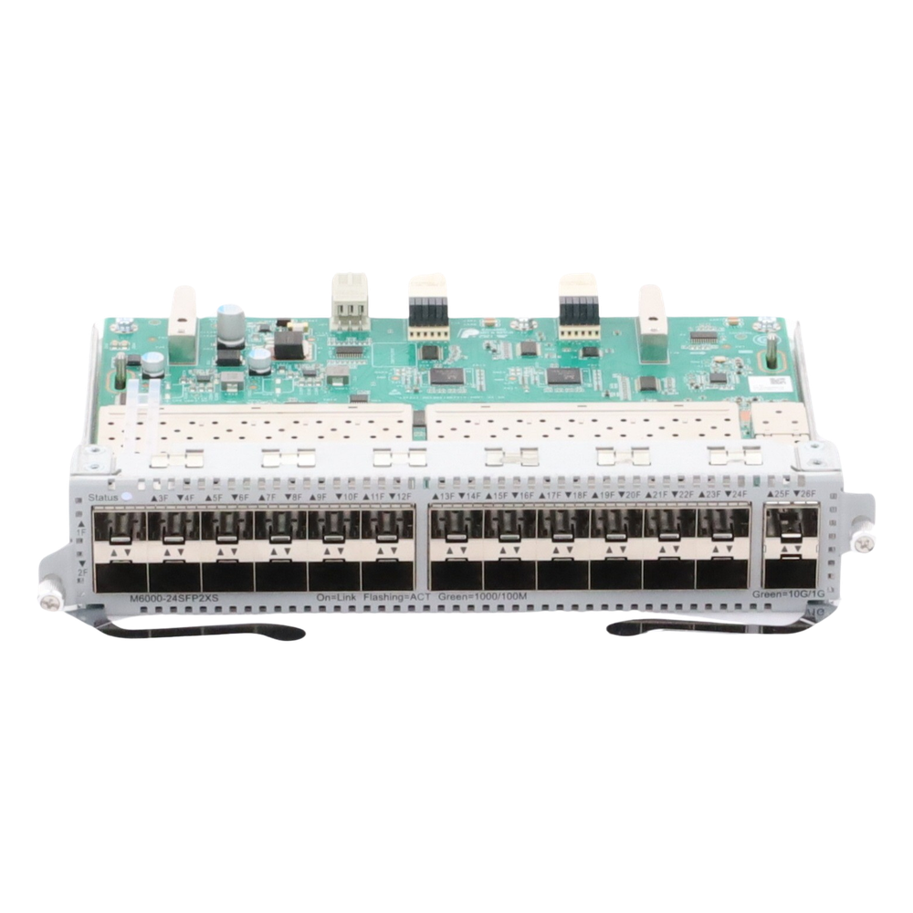 Tarjeta switch 24 puertos SFP y 2 SFP+ para RG-NBS6002