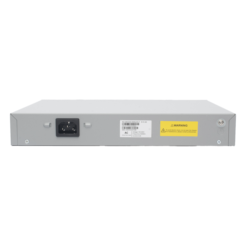 Switch Multi-Gigabit PoE+ Capa 2 con 8 Puertos 2.5G PoE+ hasta 240W y 2 Uplink SFP+ 10G ,Administrable Cloud, Diseñado Para Access Points WiFi 6/7