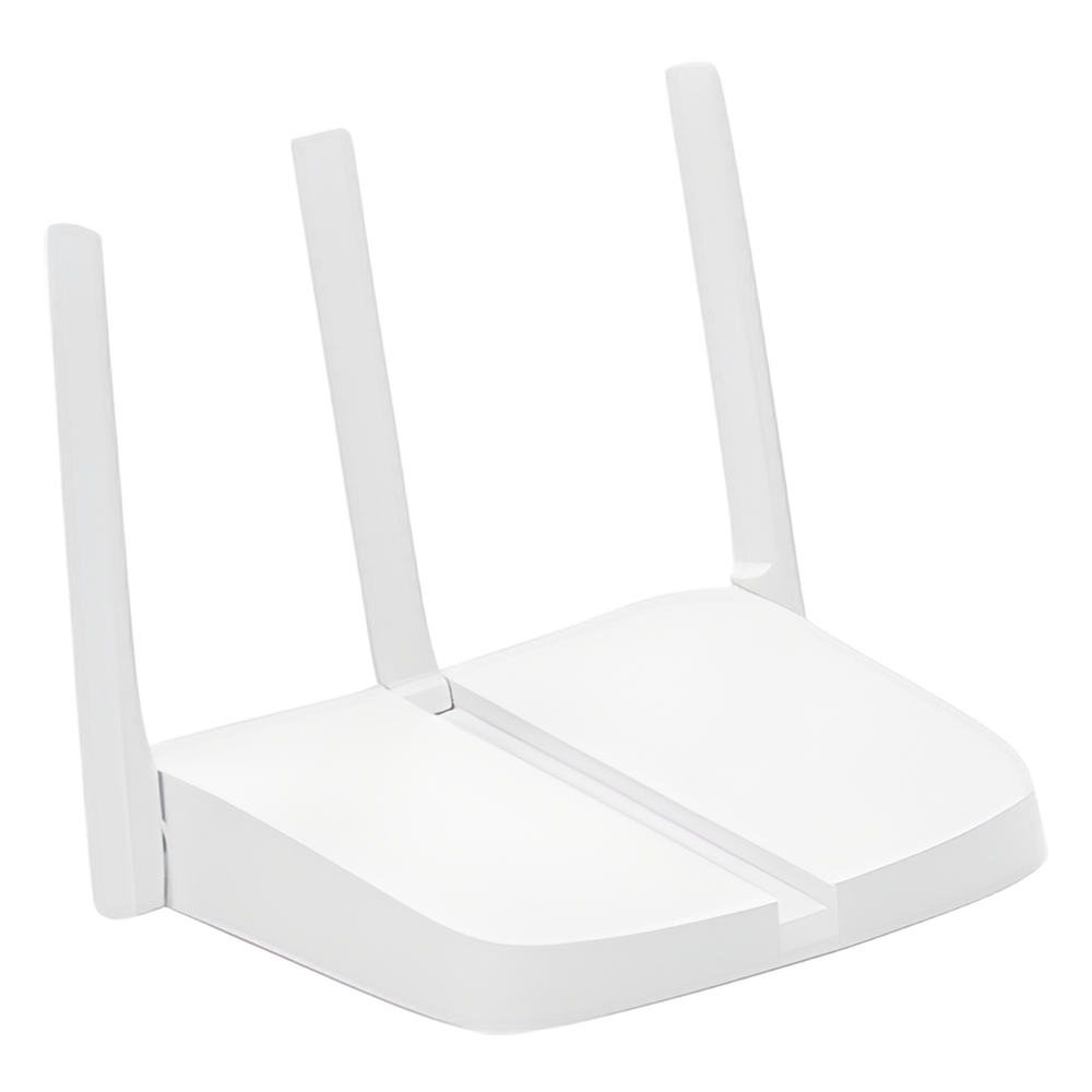Router Inalámbrico N / 2.4 GHz de 300 Mbps / 1 Puerto WAN 10/100 Mbps / 3 puertos LAN 10/100 Mbps /  3 antenas de 5 dBi / Compatible con IPTV e IPV6