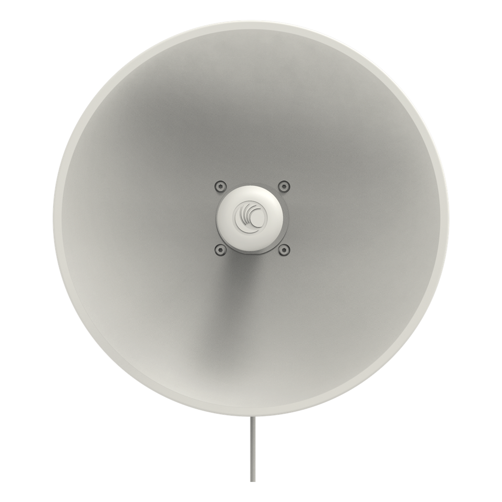 ePMP Force 300-25L / Para zonas con alta interferencia / Hasta 400+ Mbps /4910 - 6200 MHz / Hasta 10 km / Antena de 25 dBi / latencia baja