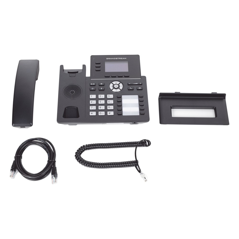 Teléfono IP Grado Operador, 3 líneas SIP con 6 cuentas, 10 botones BLF, puertos Gigabit, codec Opus, IPV4/IPV6 con gestión en la nube GDMS