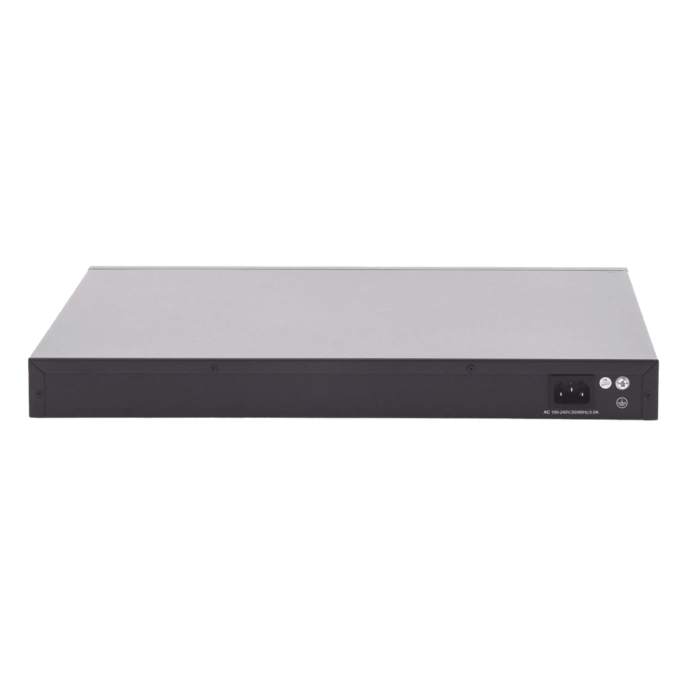 Switch Administrable Stacking Capa 3, 24 Puertos PoE 802.3af/at 10/100/1000T, Hasta 370 W,  4 Puertos 10G SFP+